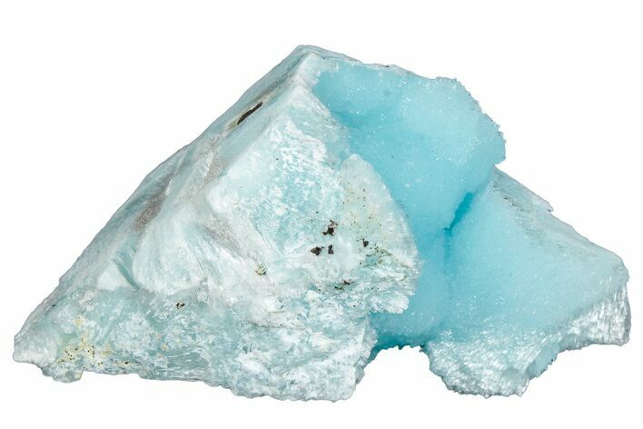 Blue-Green Aragonite Aggregation - Wenshan Mine, China #290996